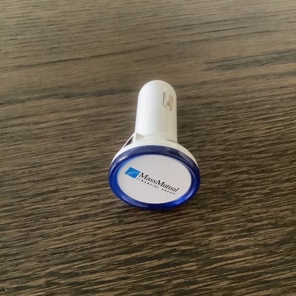 Dual Port USB Car Charger MassMutual Branded - Picture 1 of 5